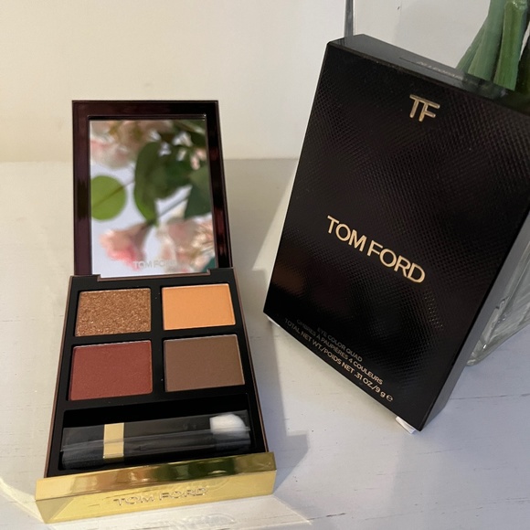 Tom Ford Eye Color Quad Eyeshadow Palette - 26 Leopard Sun 0.31oz - Picture 1 of 4